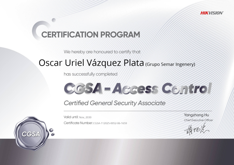 Certificación Uriel 1